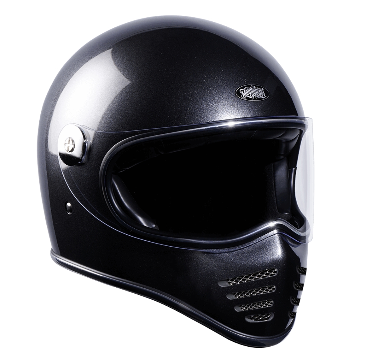 蒙古人 鎖鏡罪犯星戰帽【星塵灰】全罩式