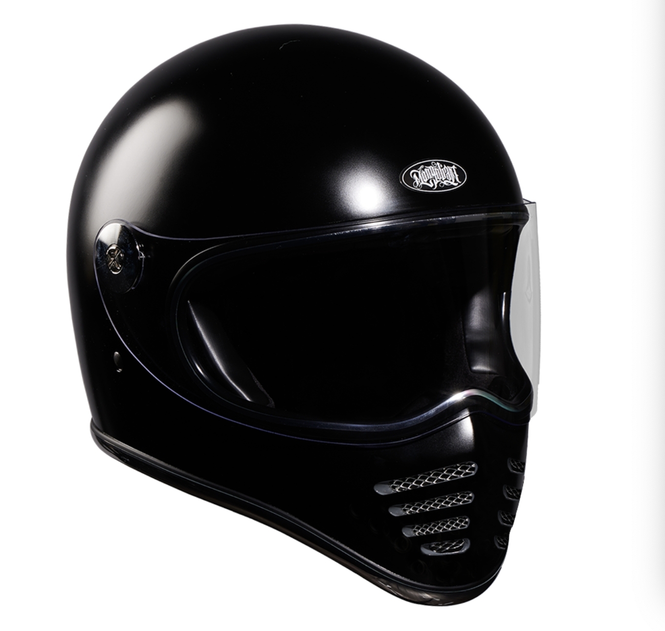 蒙古人 鎖鏡罪犯星戰帽【皮革黑】全罩式