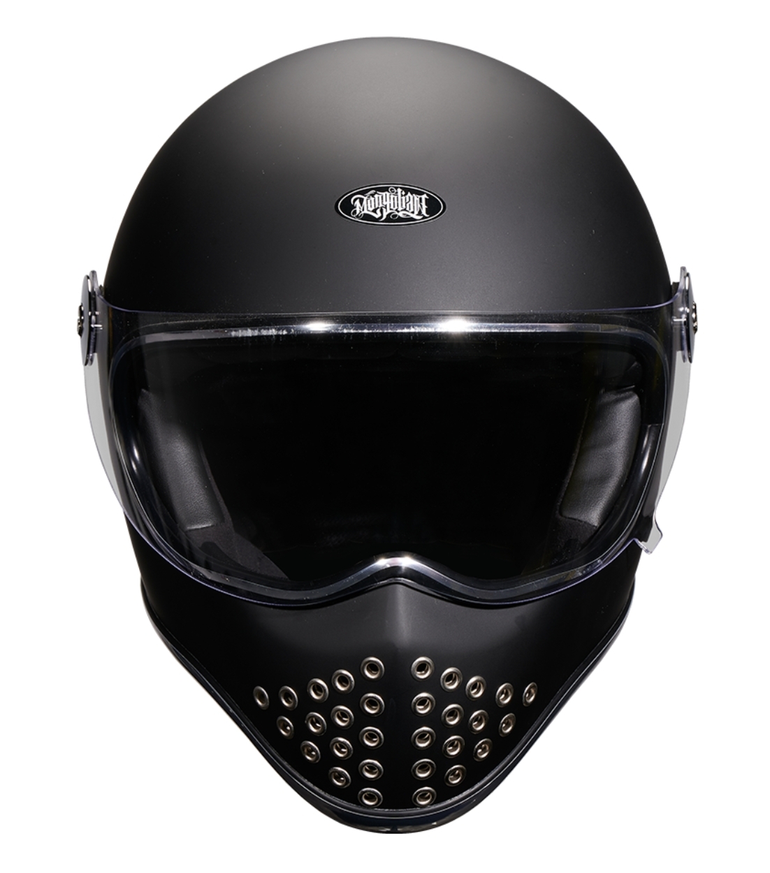 蒙古人 鎖鏡龐克星戰帽【消光黑】全罩式