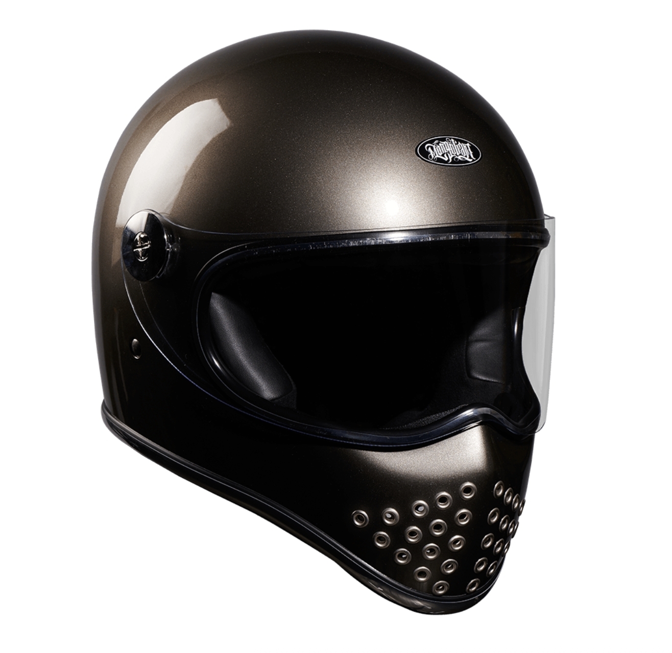 蒙古人 鎖鏡龐克星戰帽【鋼鐵灰】全罩式