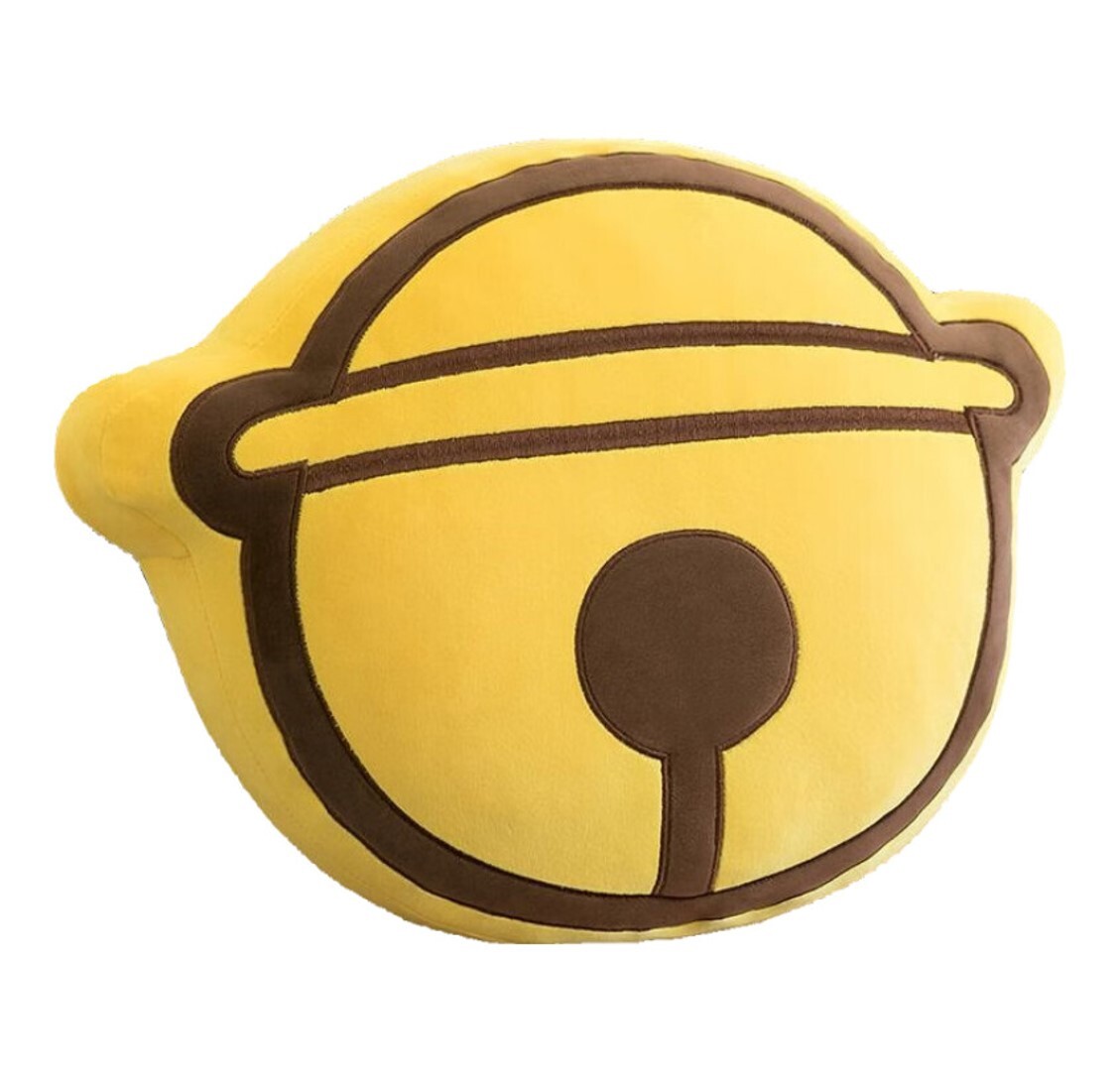 多啦A夢 ~ 毛絨抱枕咕臣/坐墊 鈴噹