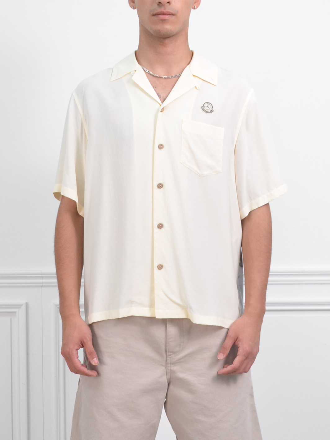 Moncler x Mercedes-Benz by Nigo Short-sleeved shirt 印花短袖襯衫【K14012F00001M5921041】