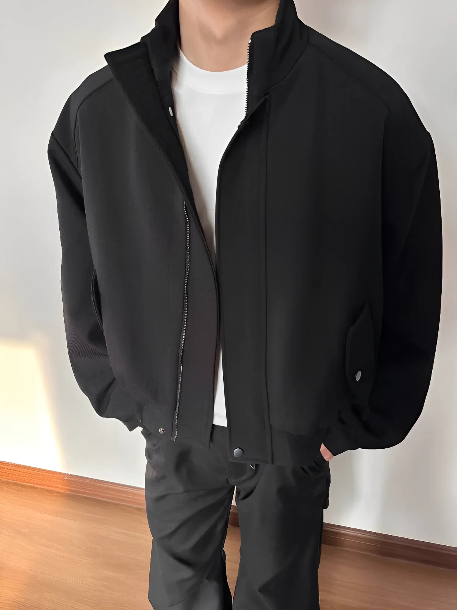 BOXY 桑延 同款 斜紋布 短寬 外套