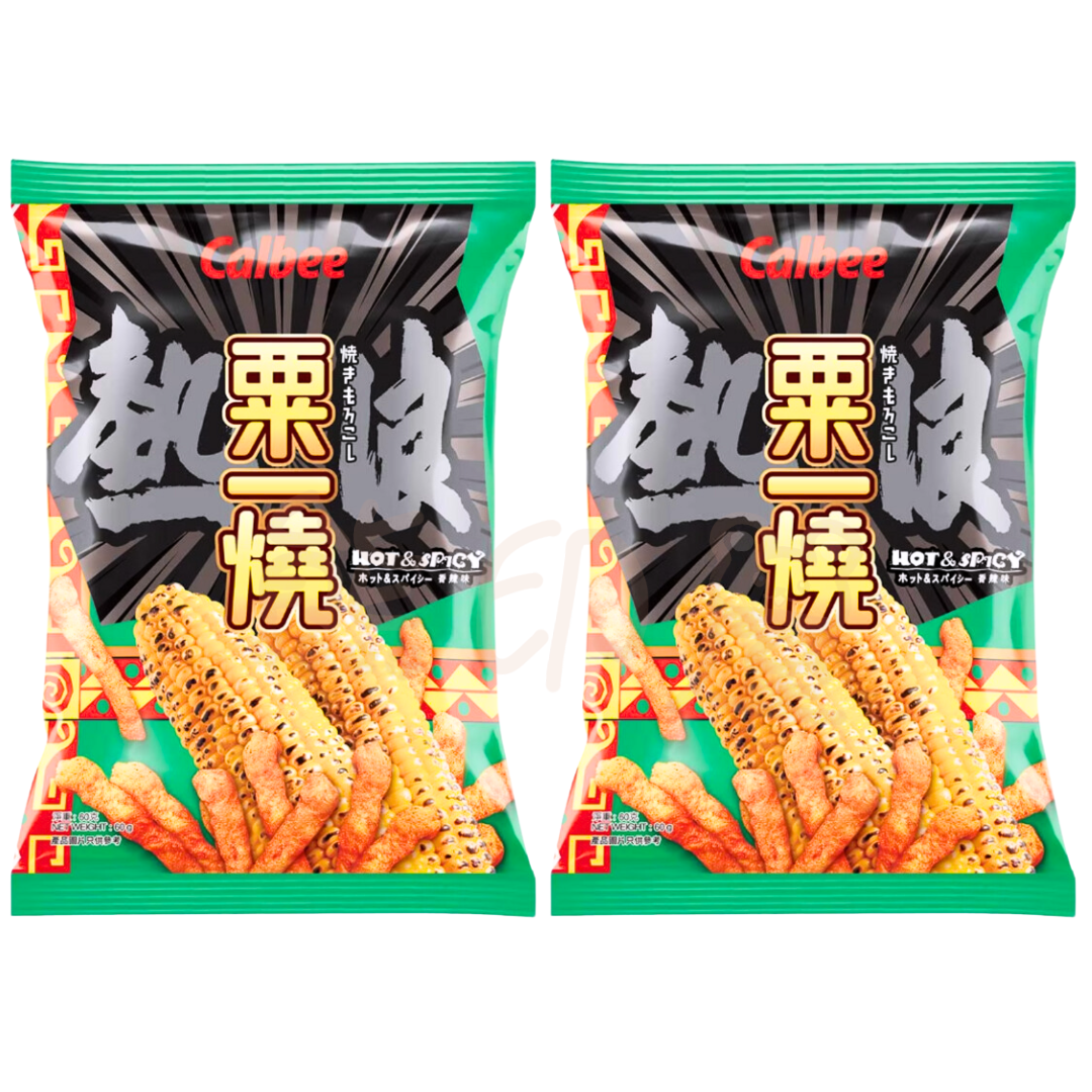 卡樂B 粟一燒 熱浪味 60G X 2 (黑)