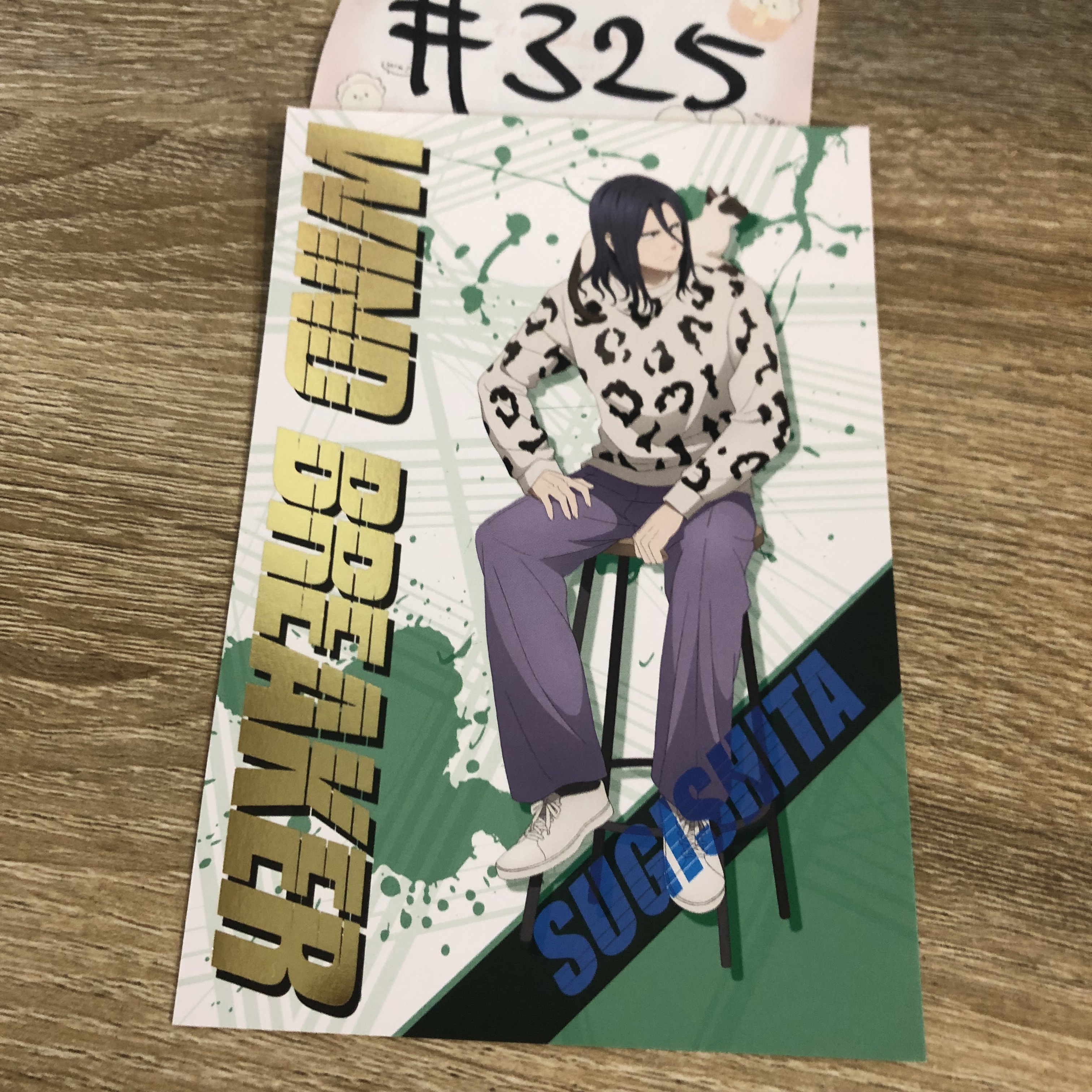 WIND BREAKER 杉下  明信片#325