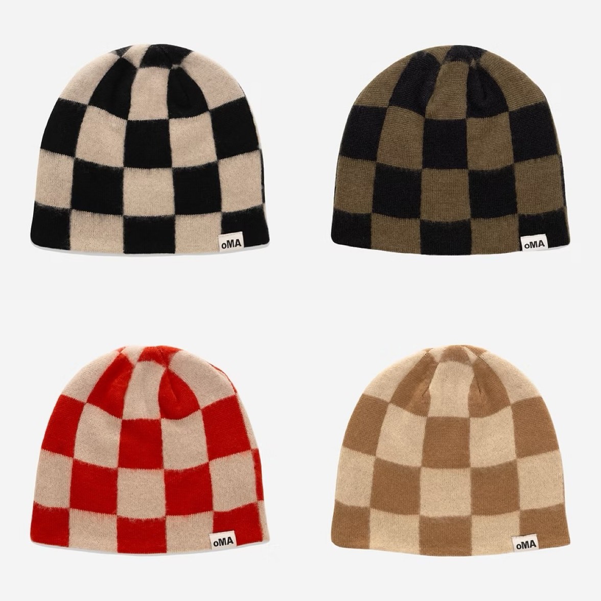 oMA Design Studio NY x NY Beanie 紐約洋基毛帽帽子黑色