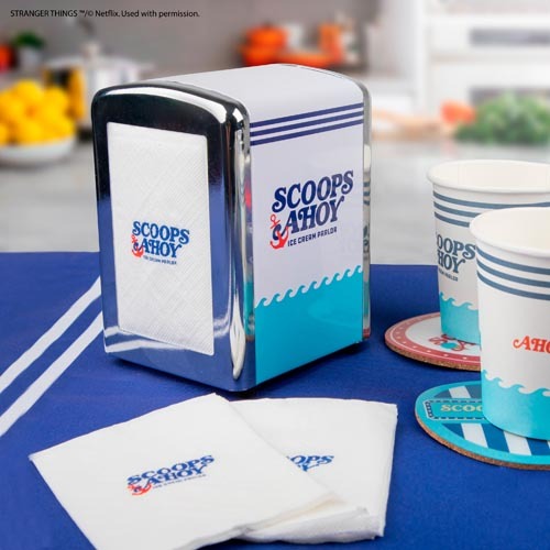 怪奇物語 - Scoops Ahoy 餐巾紙分配器套組