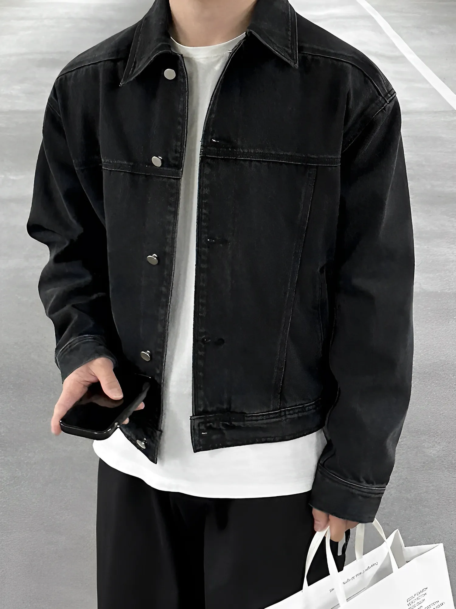 Boxy 寬短 仿舊 牛仔 外套