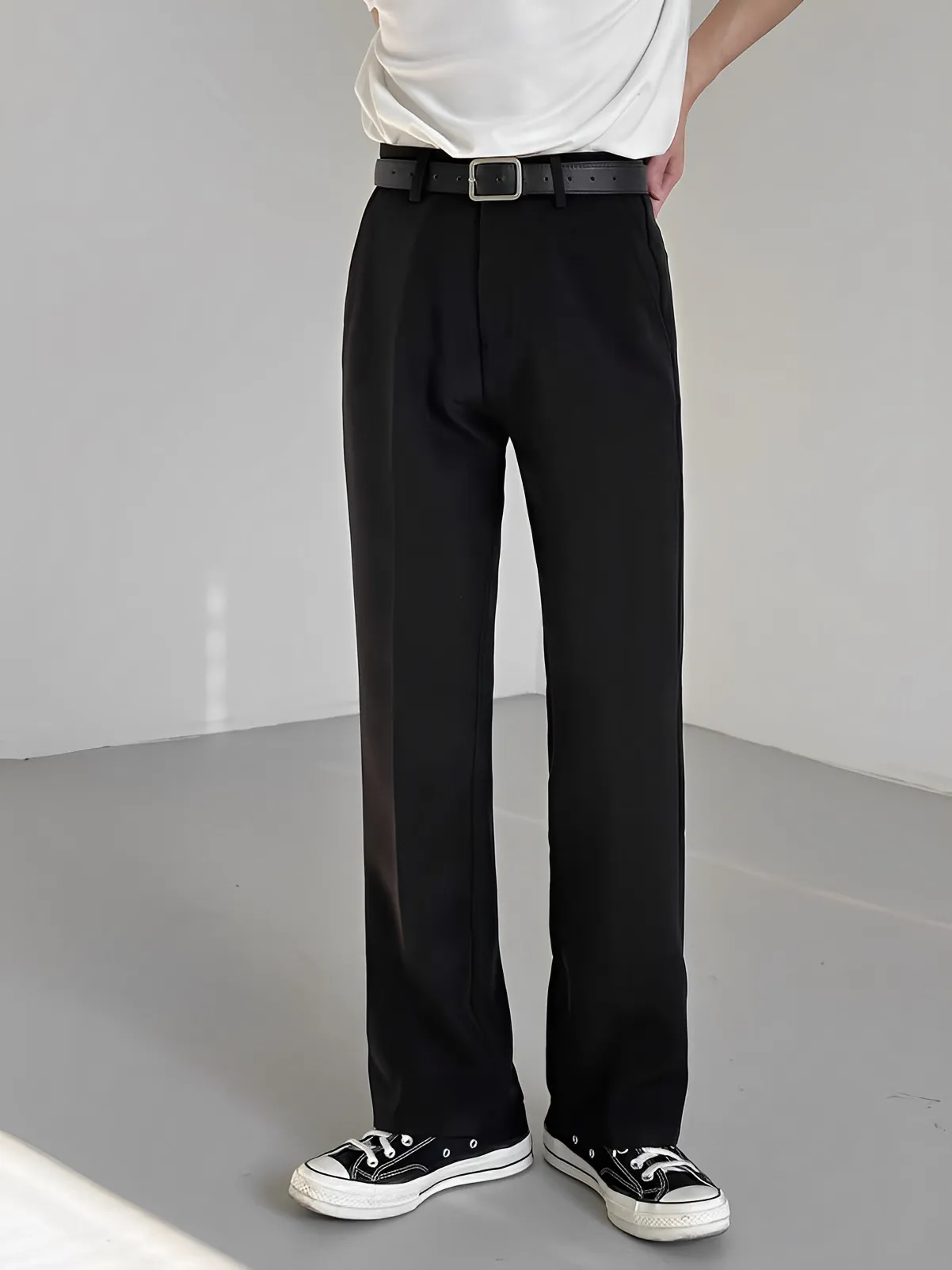 CLEANFIT 黑色 灰色 直筒 西裝 長褲