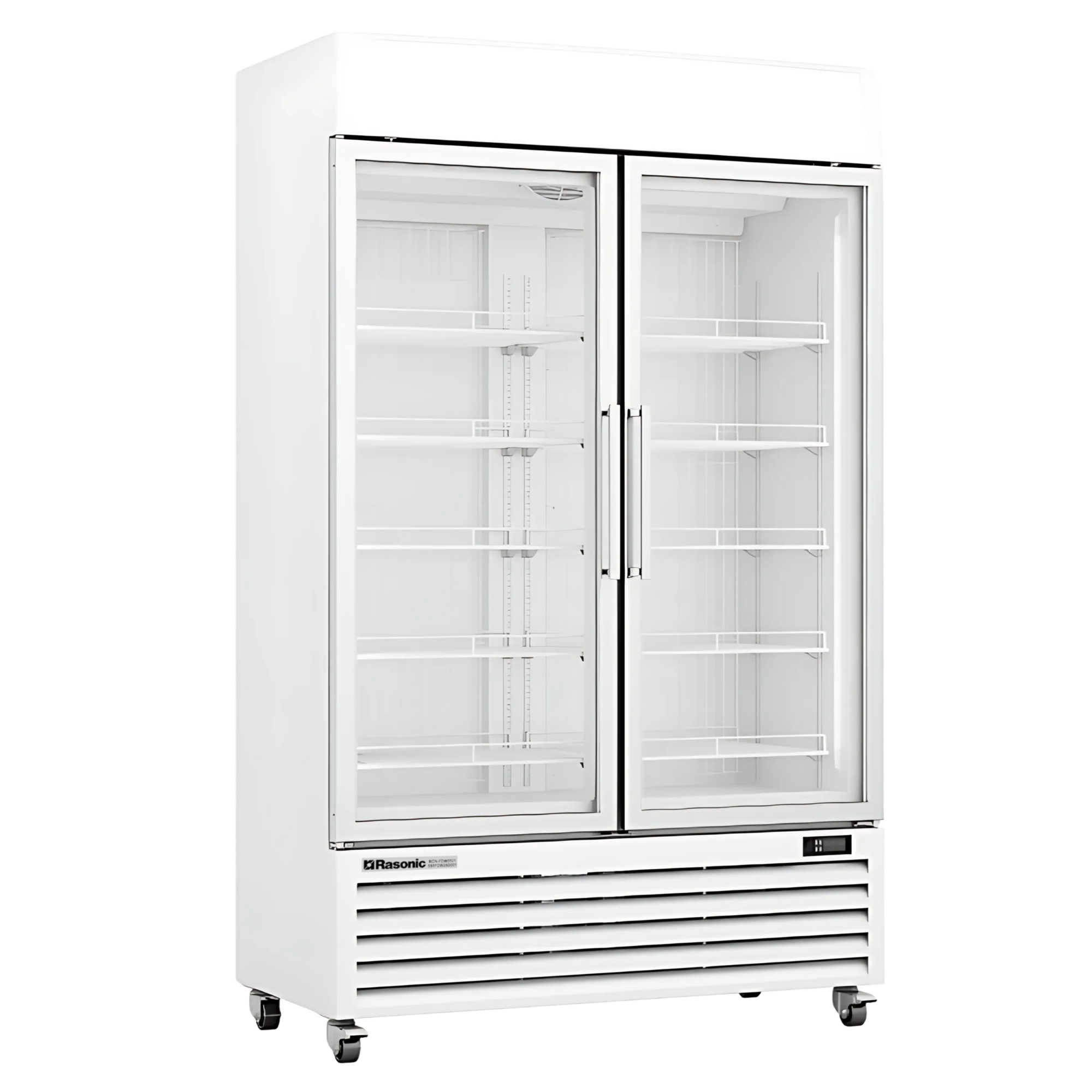 樂信 Rasonic   RCN-FDW11501‧雙門直立式冷藏展示櫃‧800公升‧(-18至-22ºC)‧香港行貨,香港及澳門原廠1年保養‧