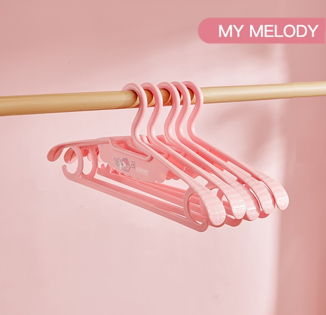 MY MELODY Sanrio|多功能衣架 晾衫架 【5個裝】
