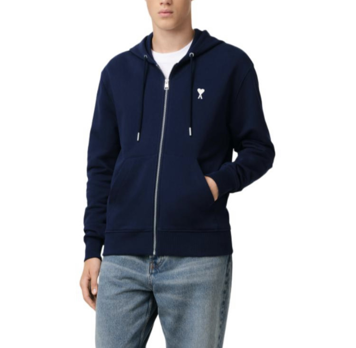 AMl 小愛心刺繡休閒外套