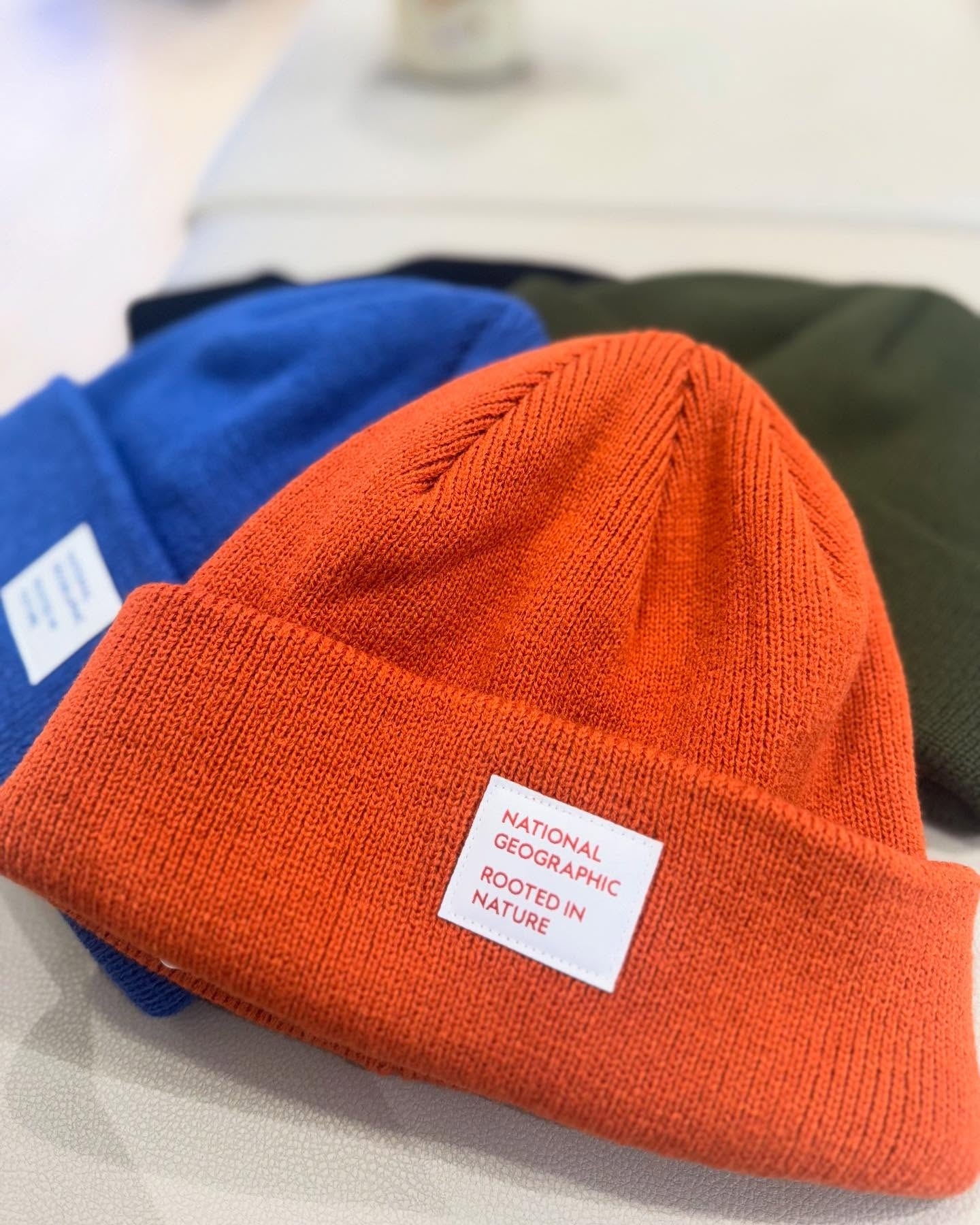 【代購】NATIONAL GEOGRAPHIC 國家地理 Plain beanie 毛帽 N253AHA100