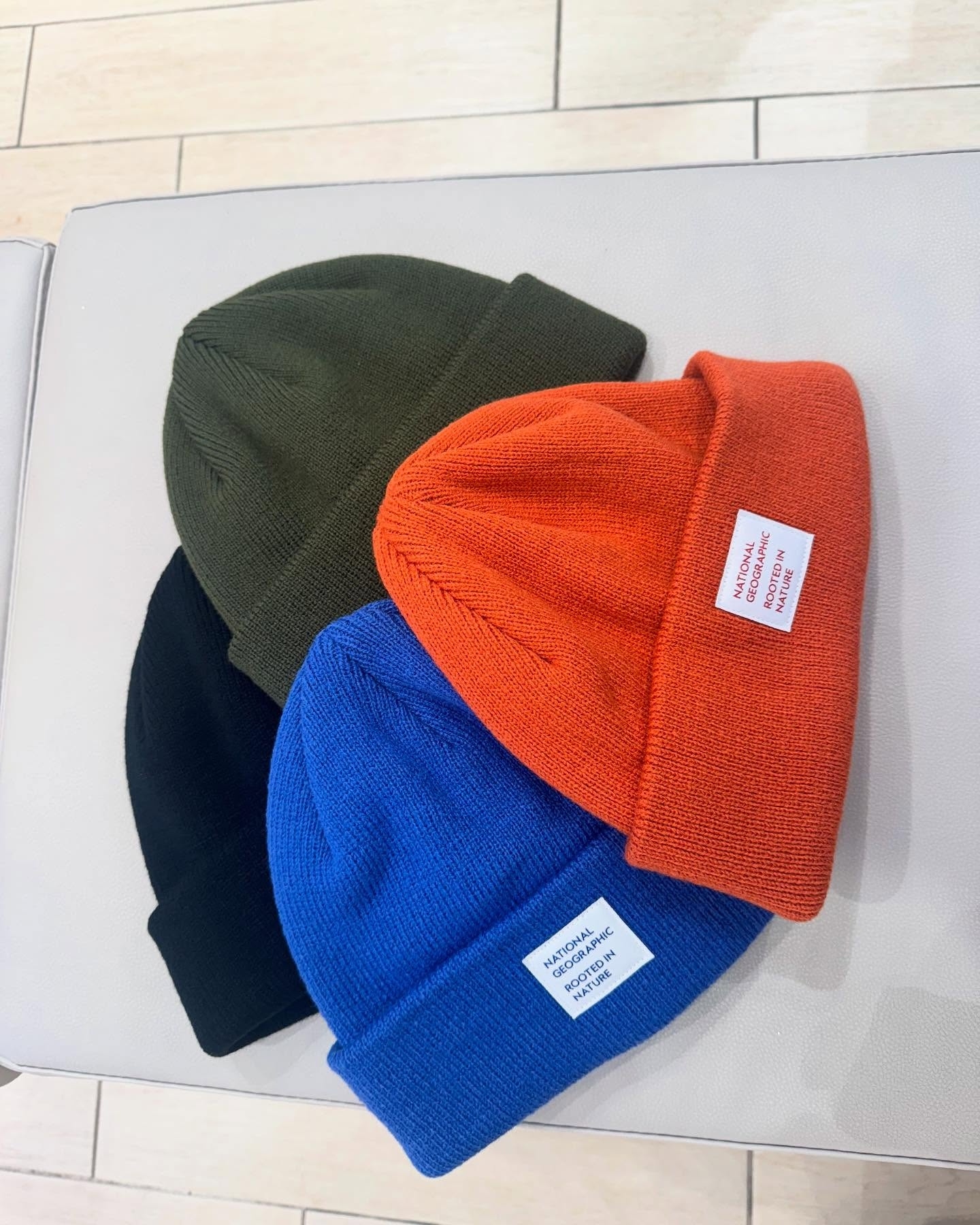 【代購】NATIONAL GEOGRAPHIC 國家地理 Plain beanie 毛帽 N253AHA100