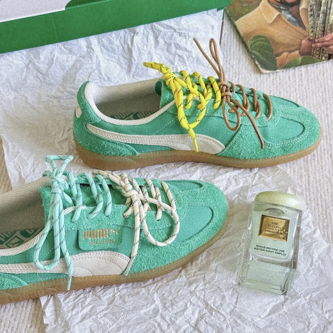 PUMA PALERMO VINTAGE 蘋果綠 休閒鞋 彪馬 男女 中性鞋款 396841-05