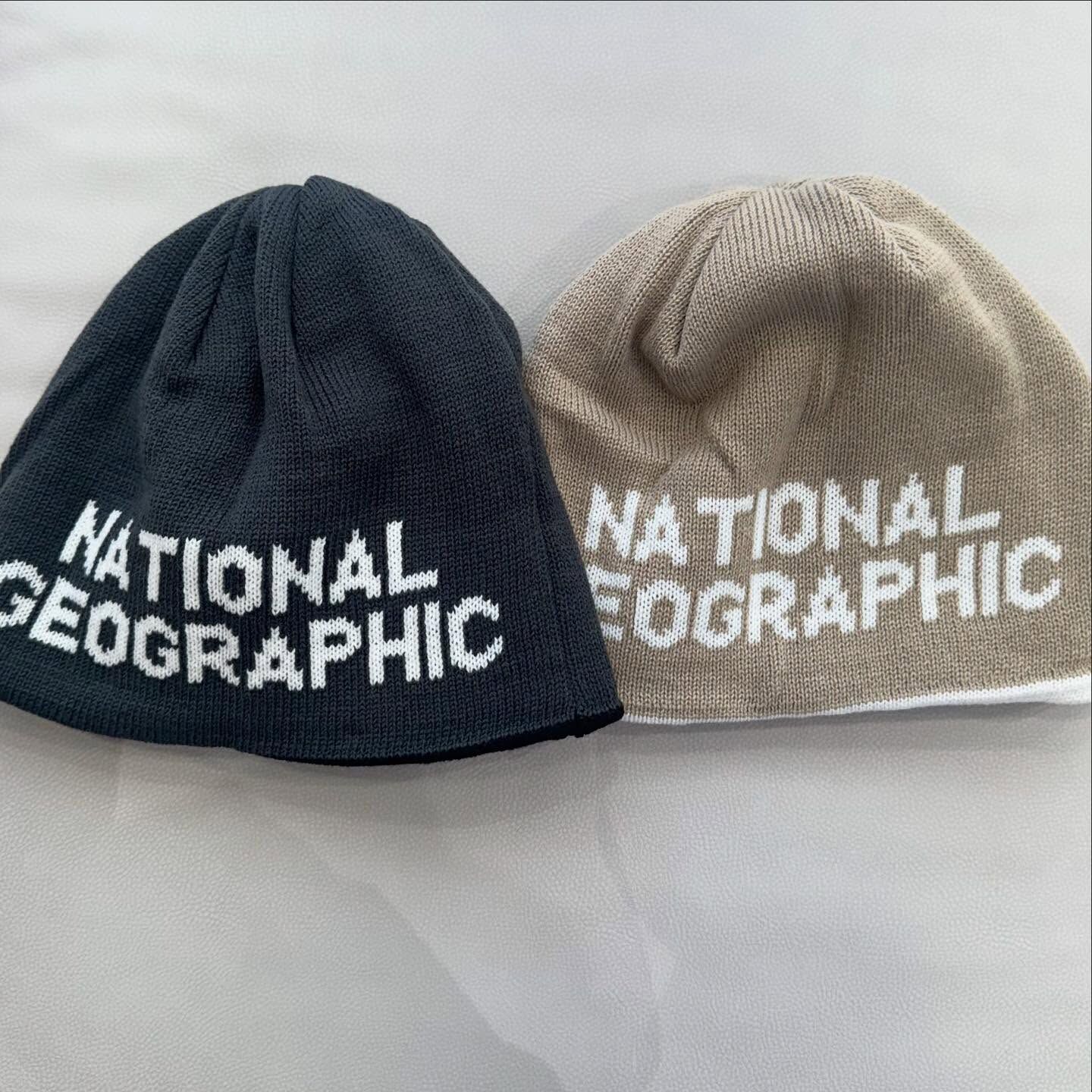 【代購】NATIONAL GEOGRAPHIC 國家地理 Reversible beanie 毛帽 N253AHA090