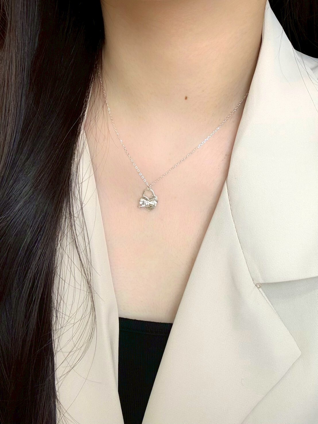 情人節禮物|愛心禮物盒純銀項鍊