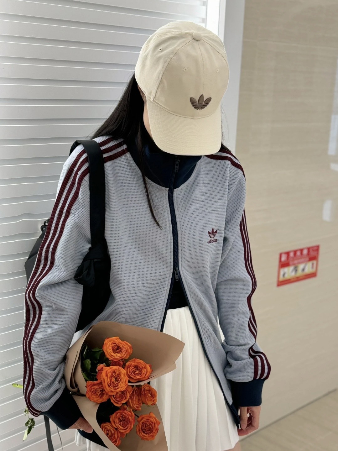 <降價啦!!> Adidas 華夫格外套 金珉奎/邊伯賢同款