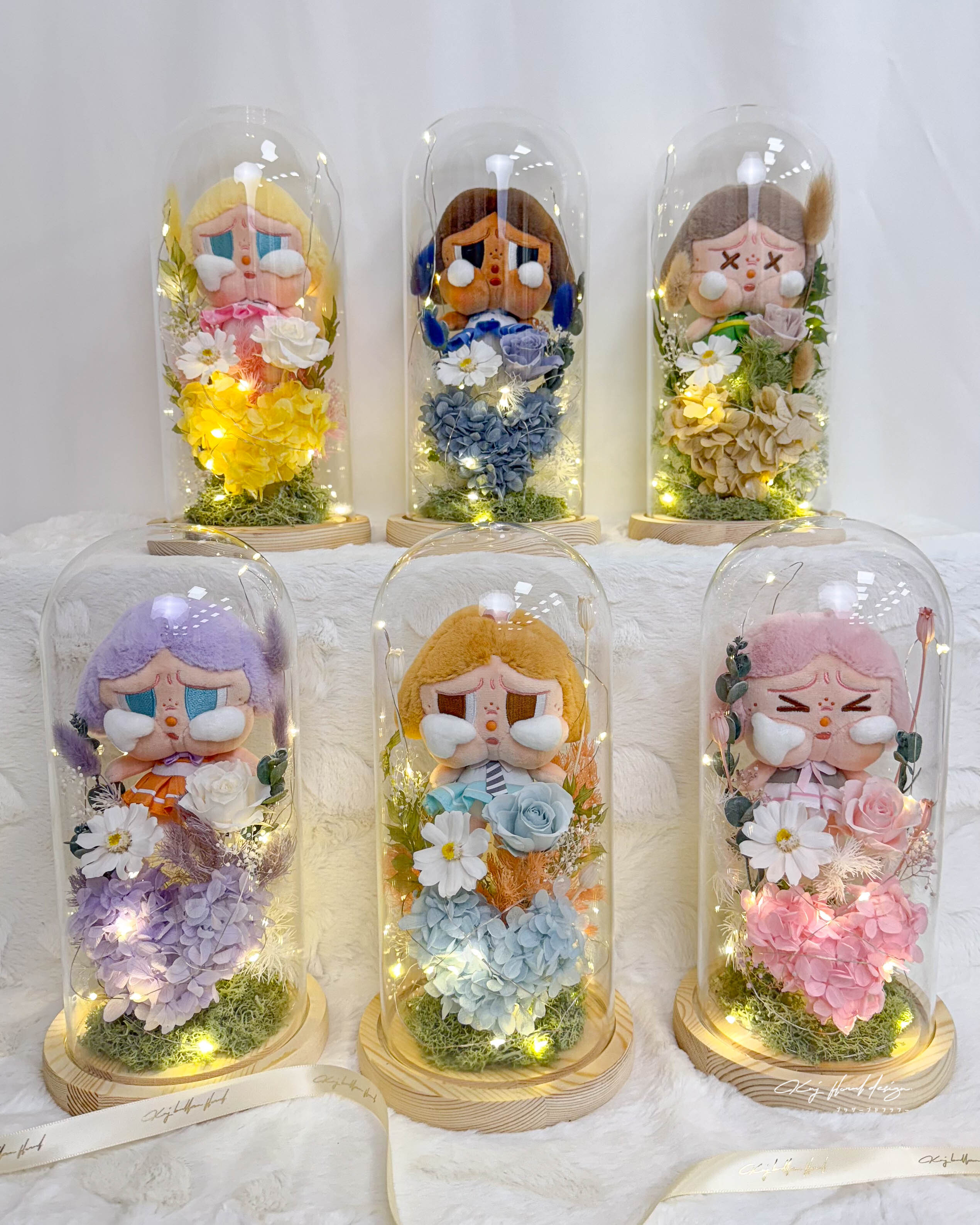 CRYBABY落日歌會愛心玻璃花盅