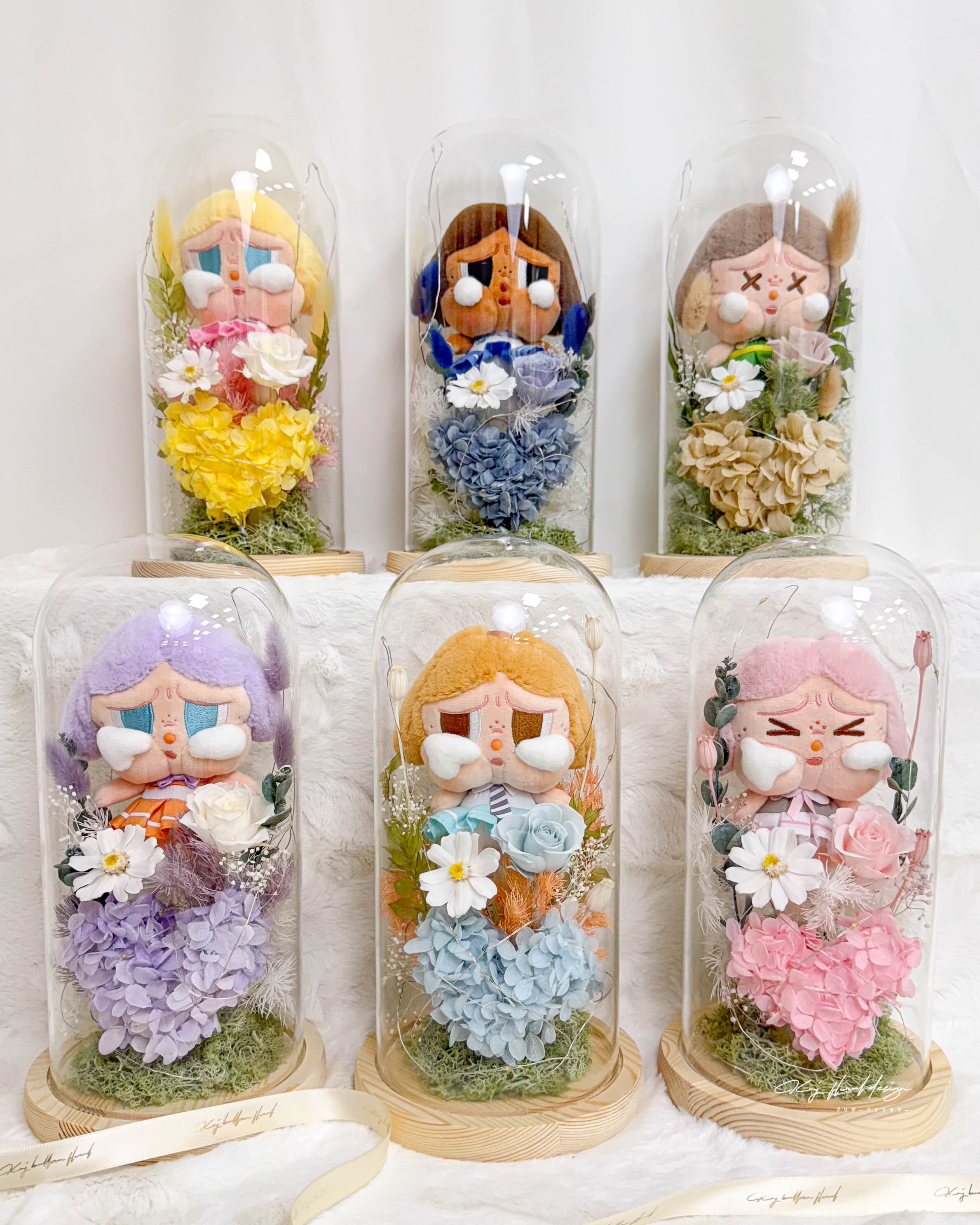 CRYBABY落日歌會愛心玻璃花盅