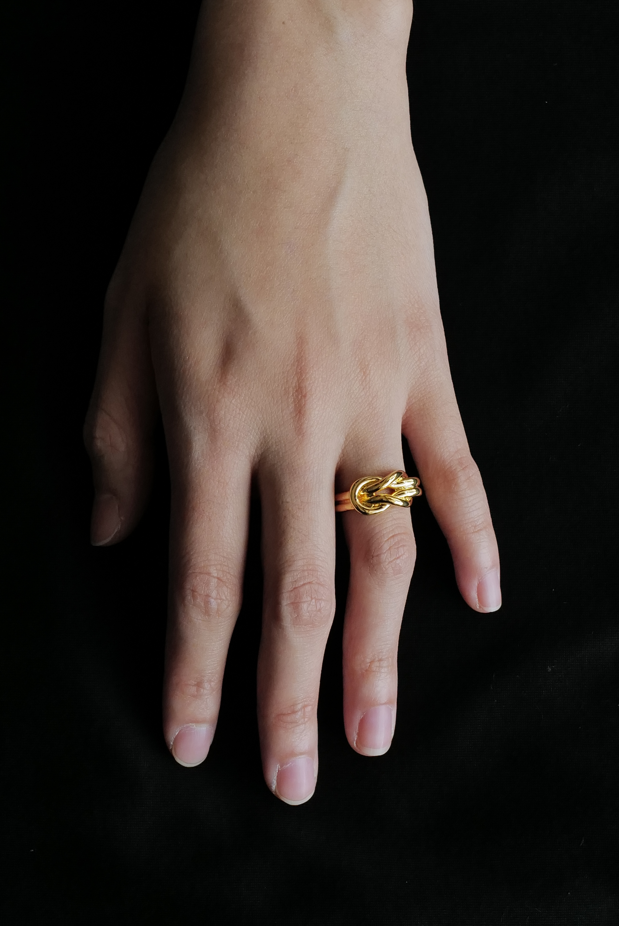 XOLO JEWELRY Knot Ring US9/18-19号 XOLO JEWELRY Knot Ring US9/18