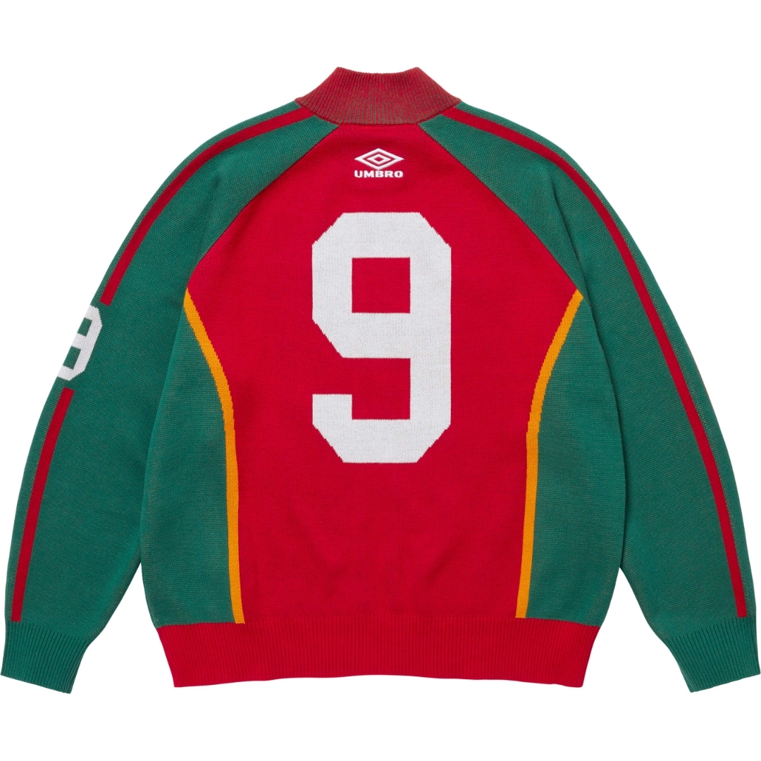 SUPREME X UMBRO ZIP UP SWEATER 毛衣外套(4色)