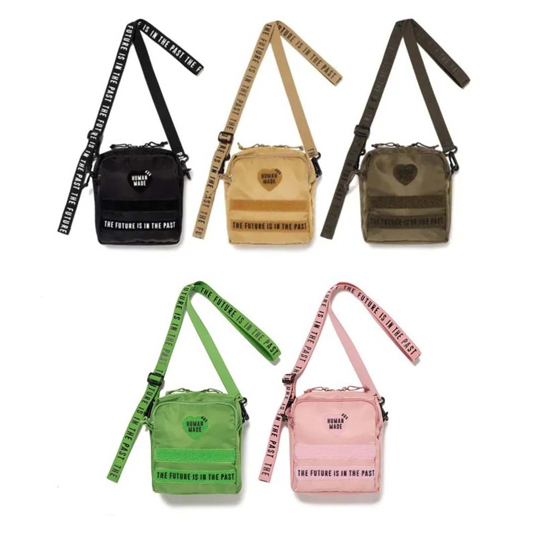 2025AW 2025SS 2024AW HUMAN MADE MILITARY POUCH LARGE 側背包 旅行 小包 5色 現貨 HM30GD051