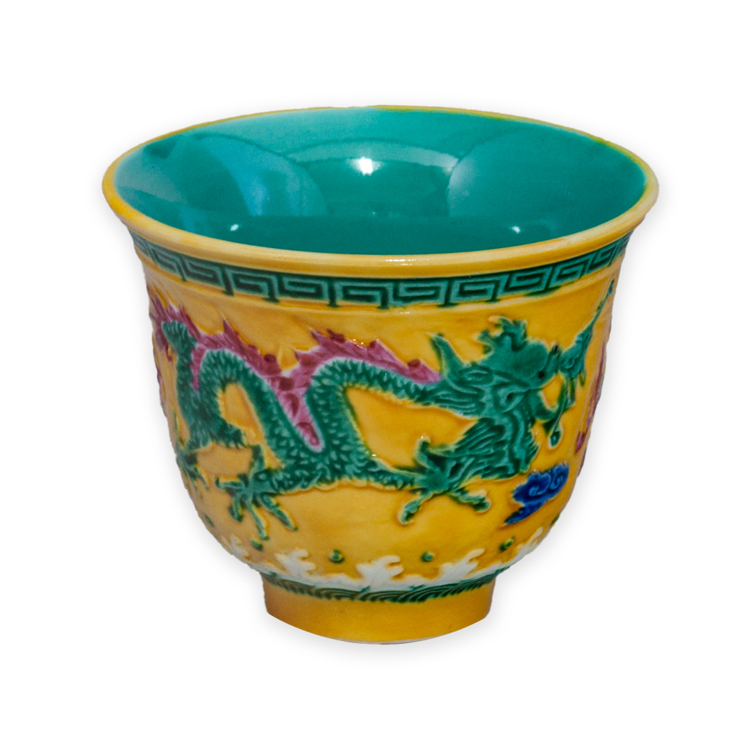 素三彩茶杯貢杯｜手工陶瓷茶杯推薦 品茗收藏首選