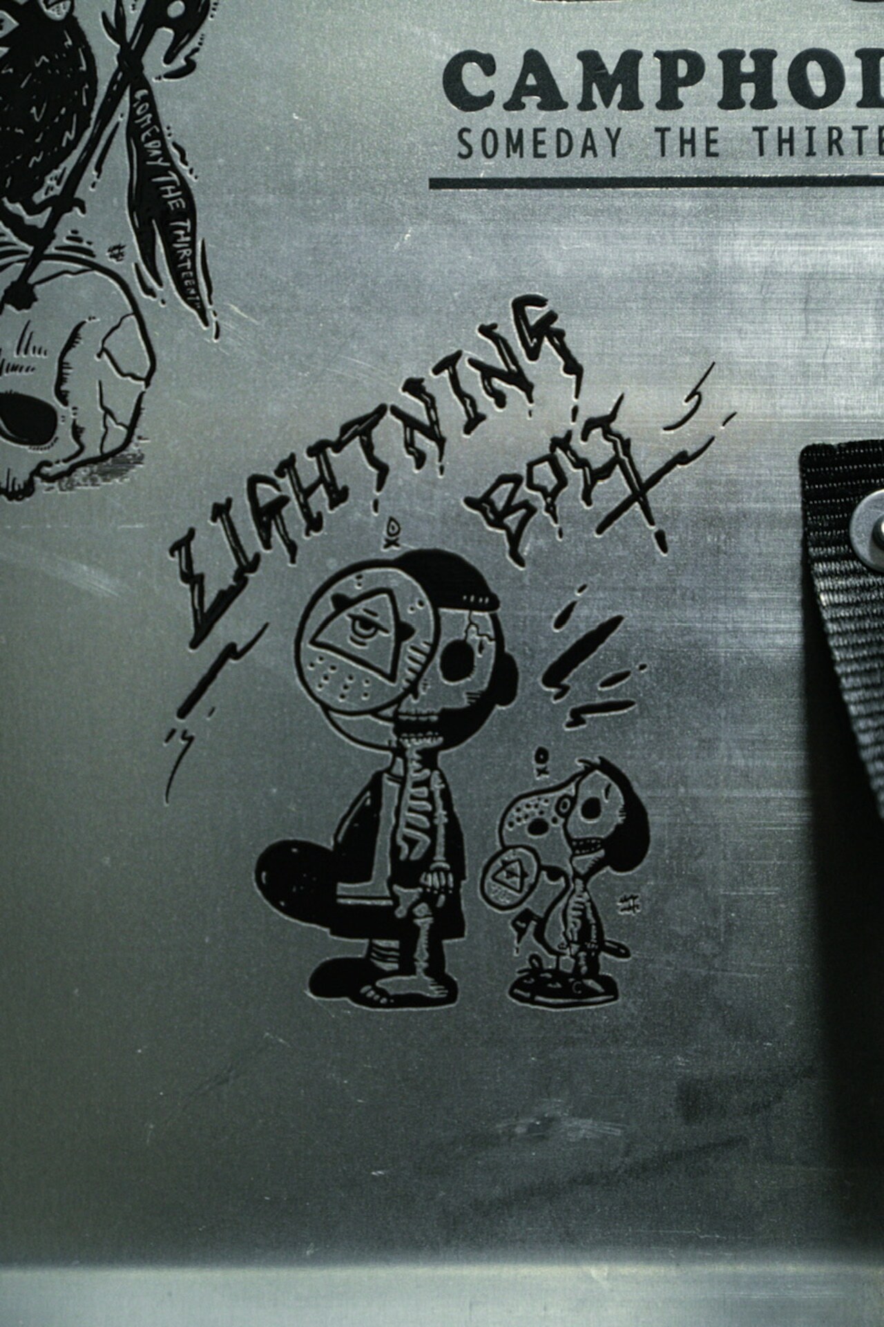 Camp Holic - HOLINUTS 轉印貼紙 (黑/白)