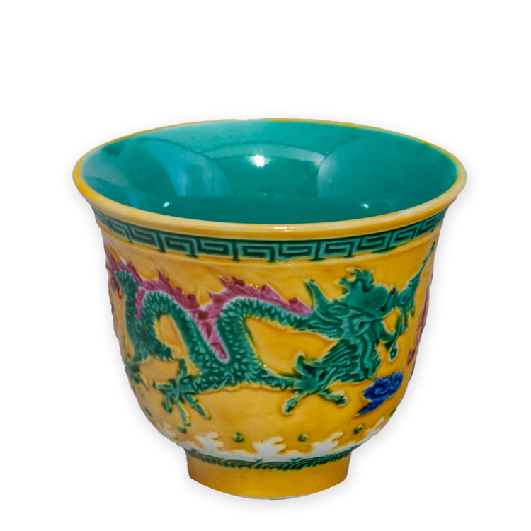 鹿港窯禮品館|素三彩茶杯貢杯 手工陶瓷茶杯推薦 品茗收藏首選