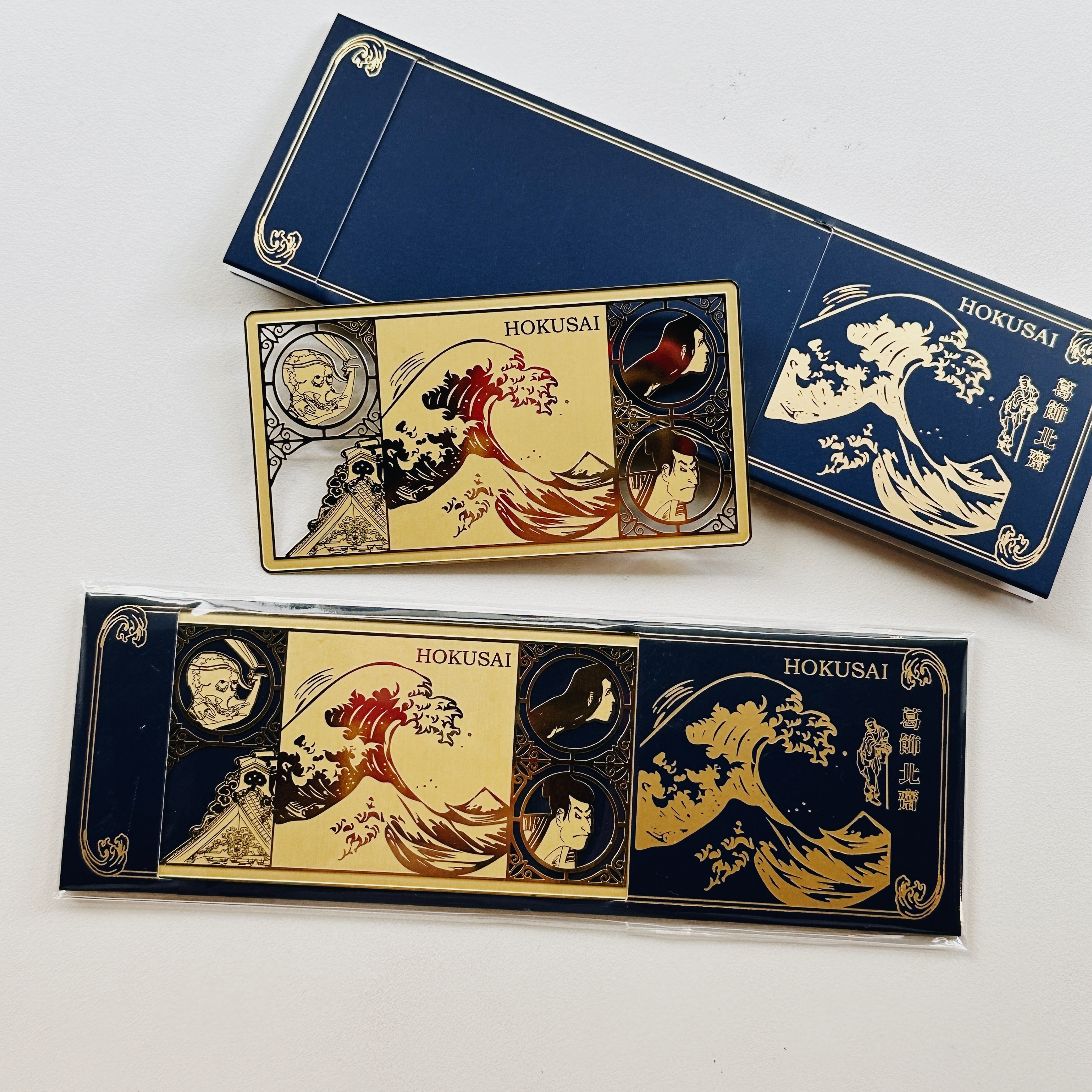 葛飾北齋 老屋窗花書籤