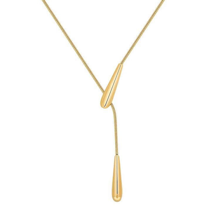 Minimal Drop Necklace