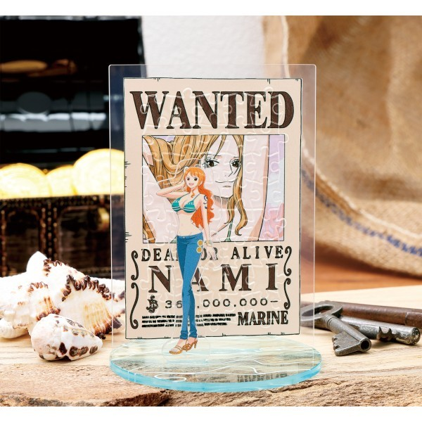 塑膠拼圖模切-娜美 (坐枱裝飾)