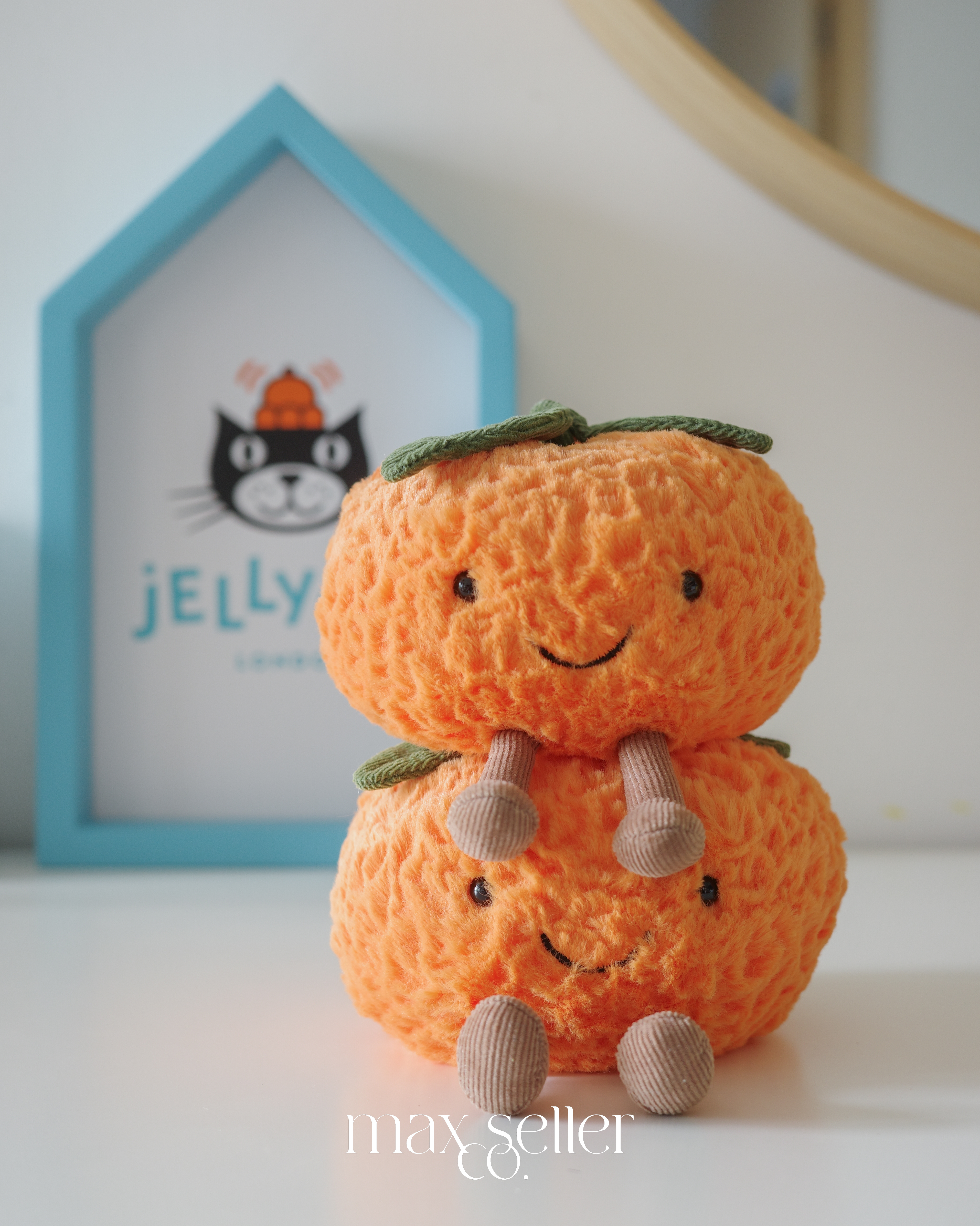 現貨｜JELLYCAT Amuseables Clementine - Small 🍊 小柑橘 橙仔