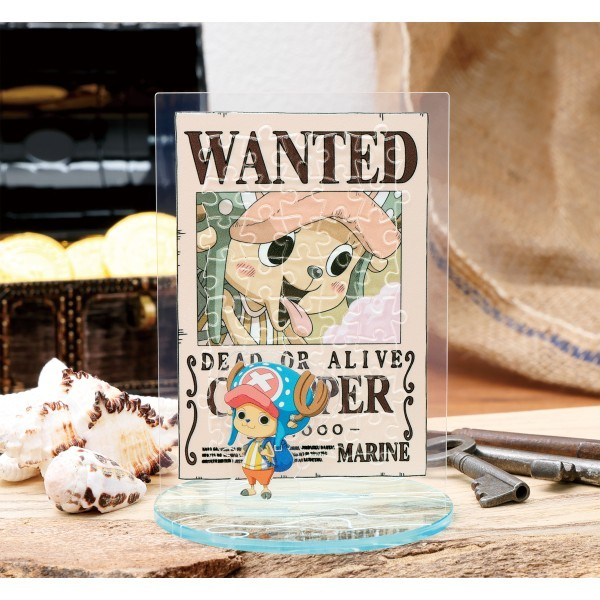 塑膠拼圖模切-喬巴 (坐枱裝飾)