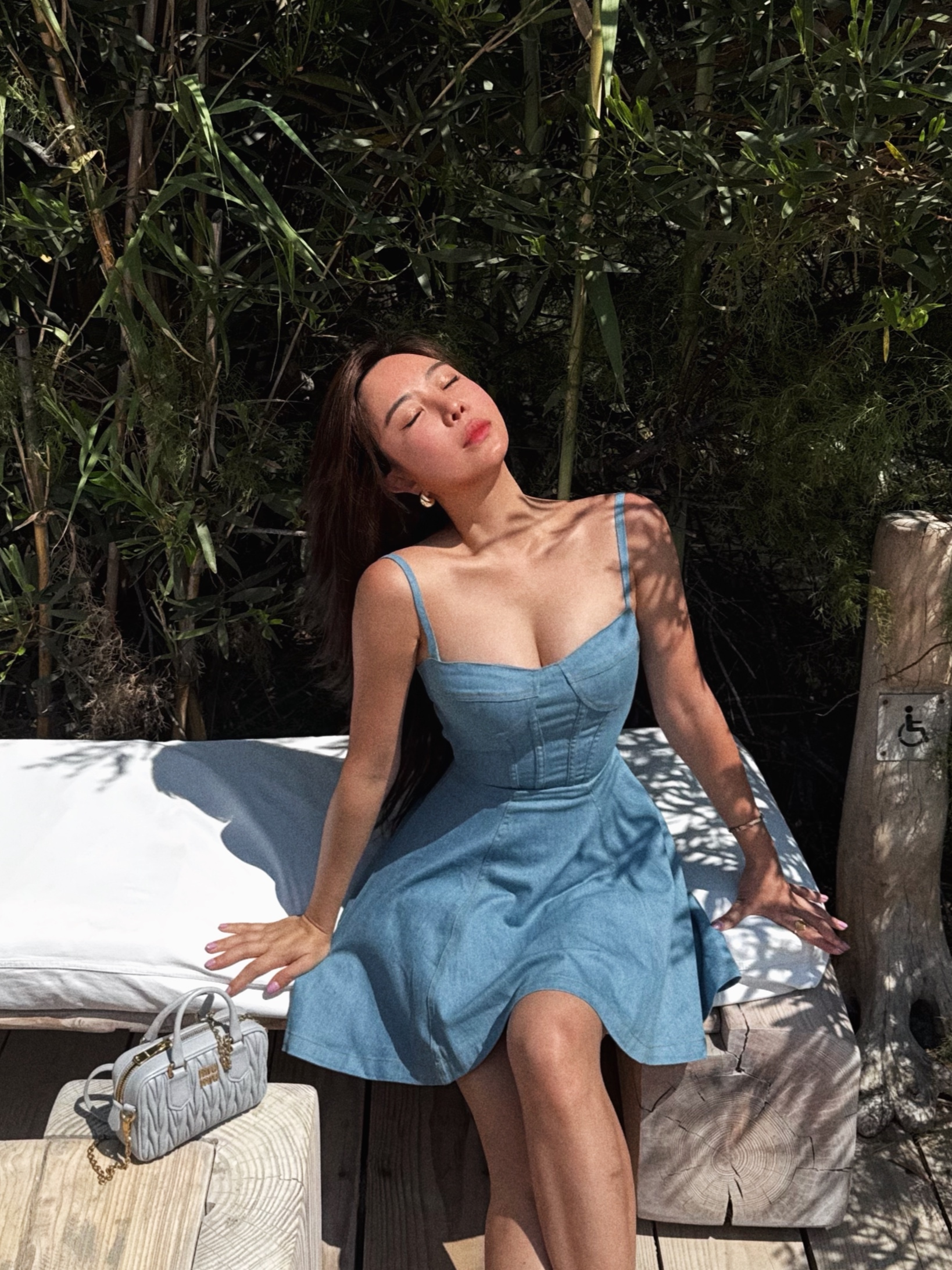 Denim diary 丹寧日記 細肩帶牛仔洋裝