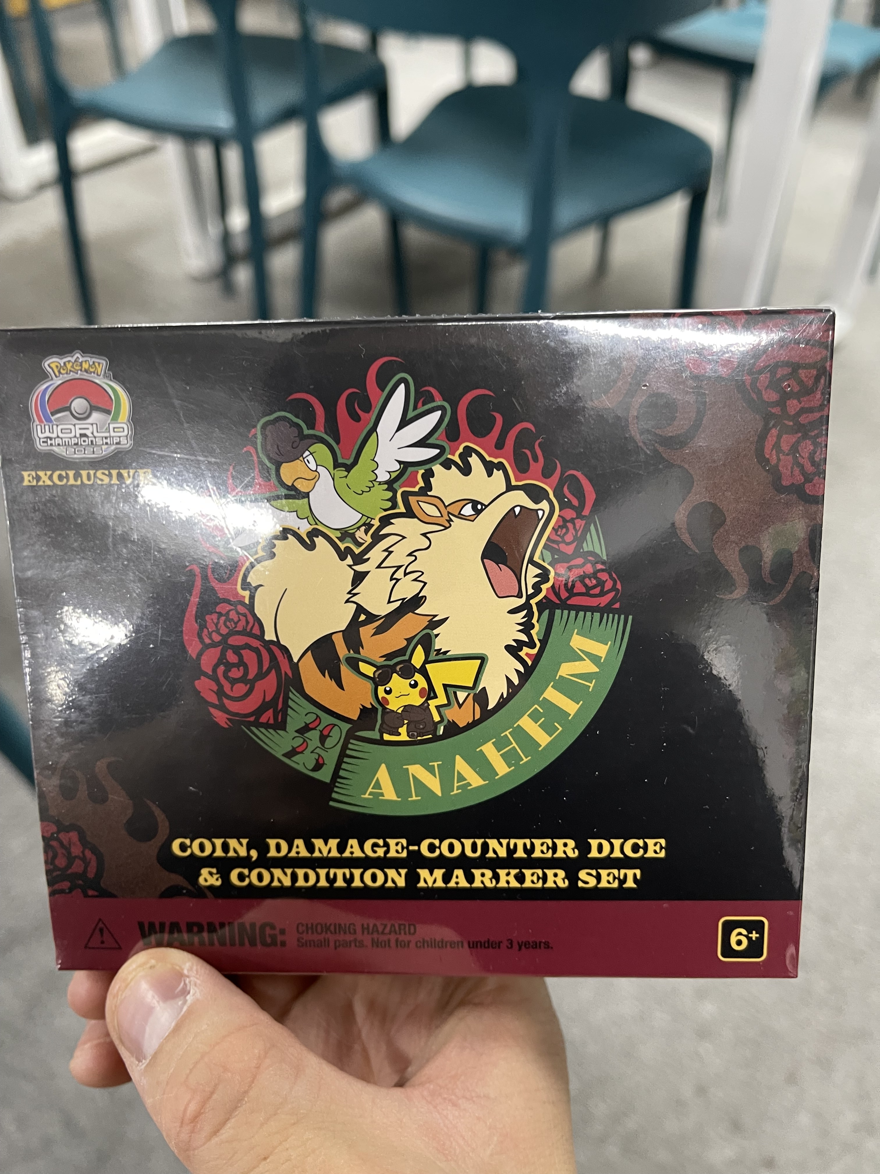 預訂-寶可夢世界賽2025 POKÉMON CENTER-風速狗傷害指示物