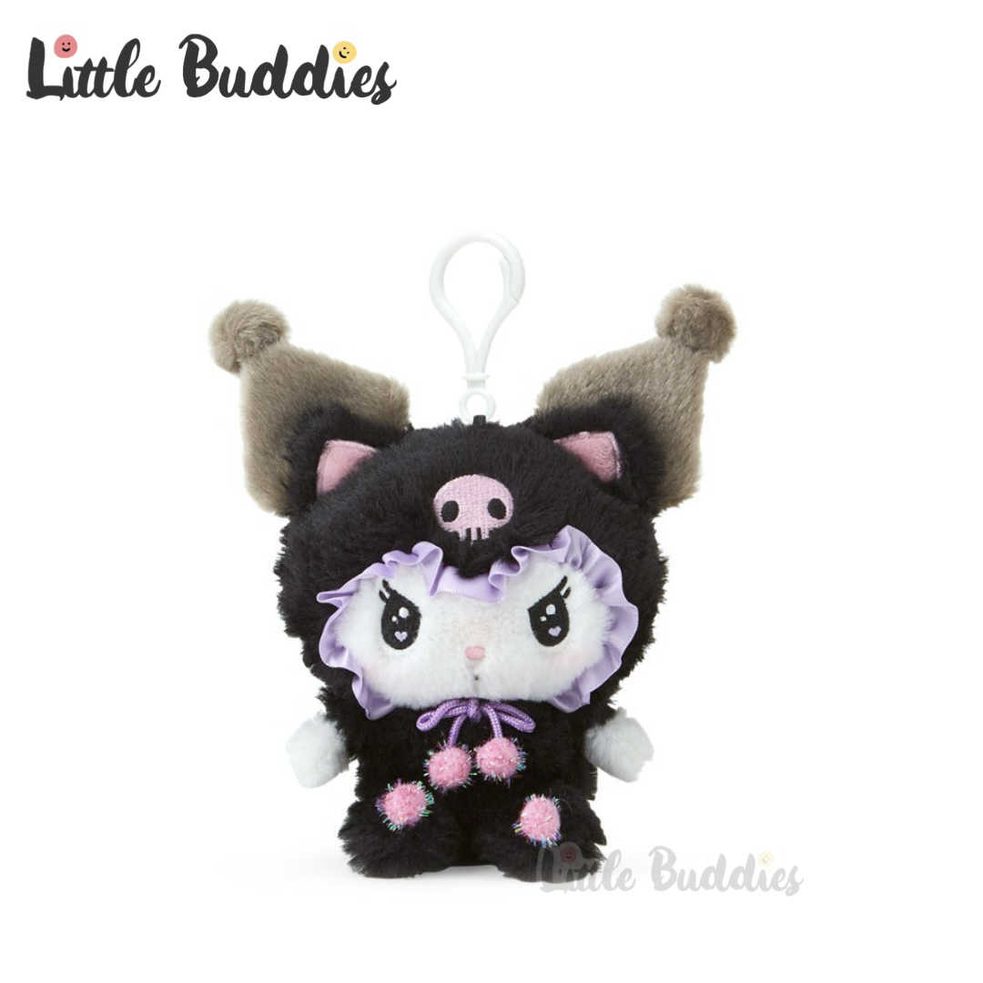 美版 Sanrio Kuromi 黑貓造型系列 - 公仔匙扣