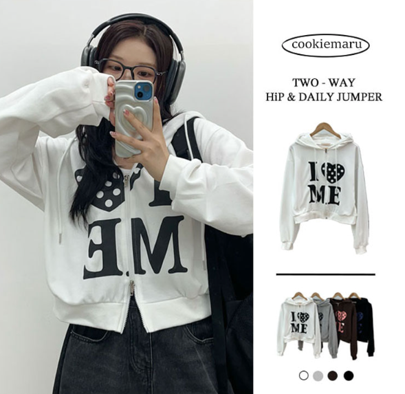 早秋預訂｜Dot My Hood 拉鍊外套