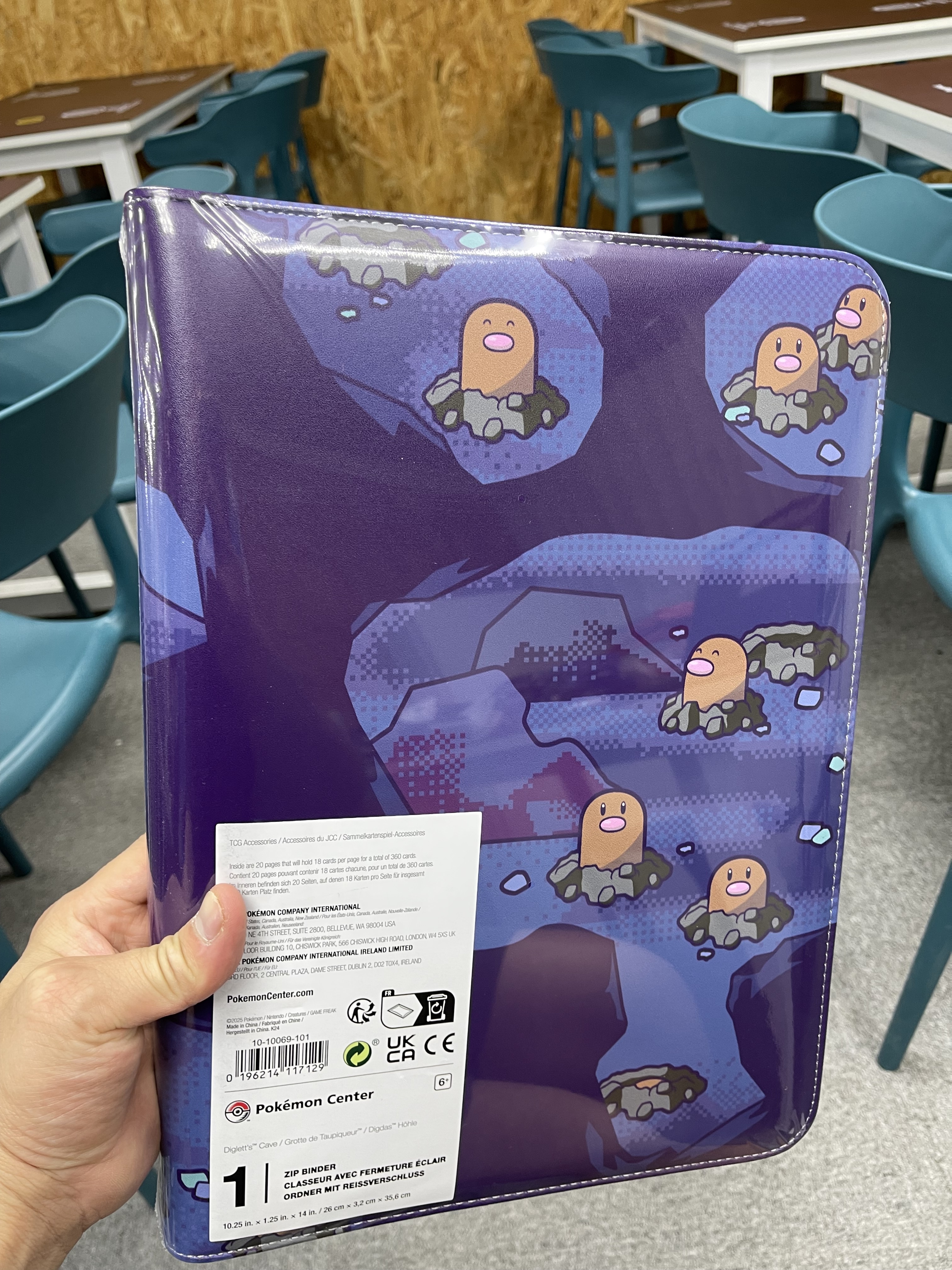 Pokemon Center-地鼠9格卡薄