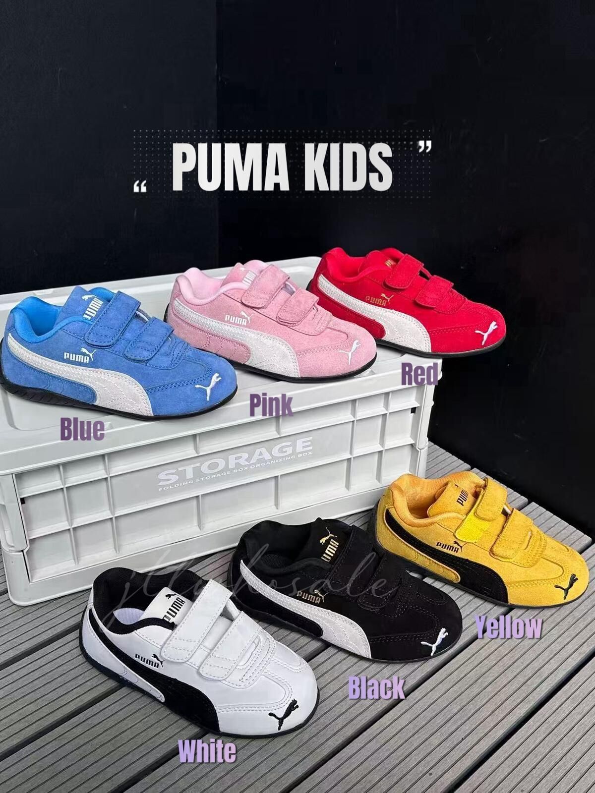 廠單Puma魔術貼賽車鞋