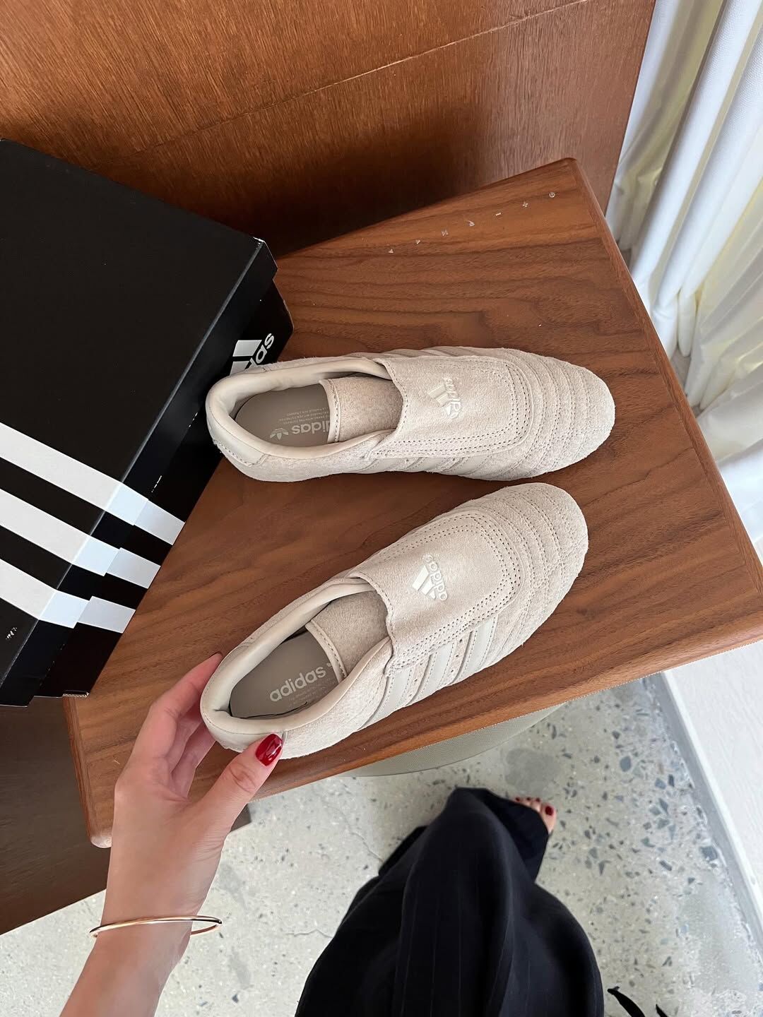Adidas Originals Taekwondo 日本新款 奶茶色 跆拳道鞋 懶人 復古鞋 JQ4278