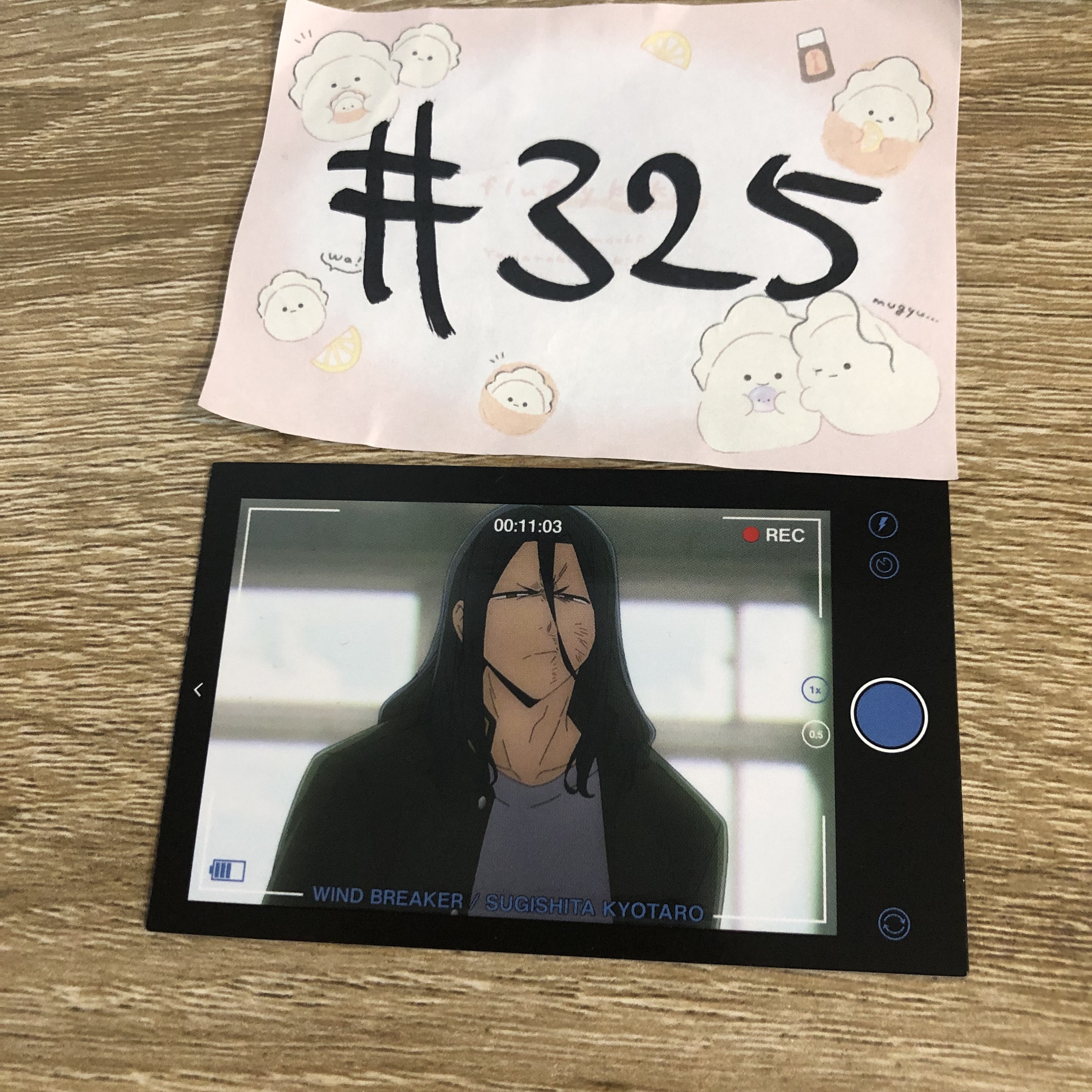 WIND BREAKER  杉下 拍立得#325