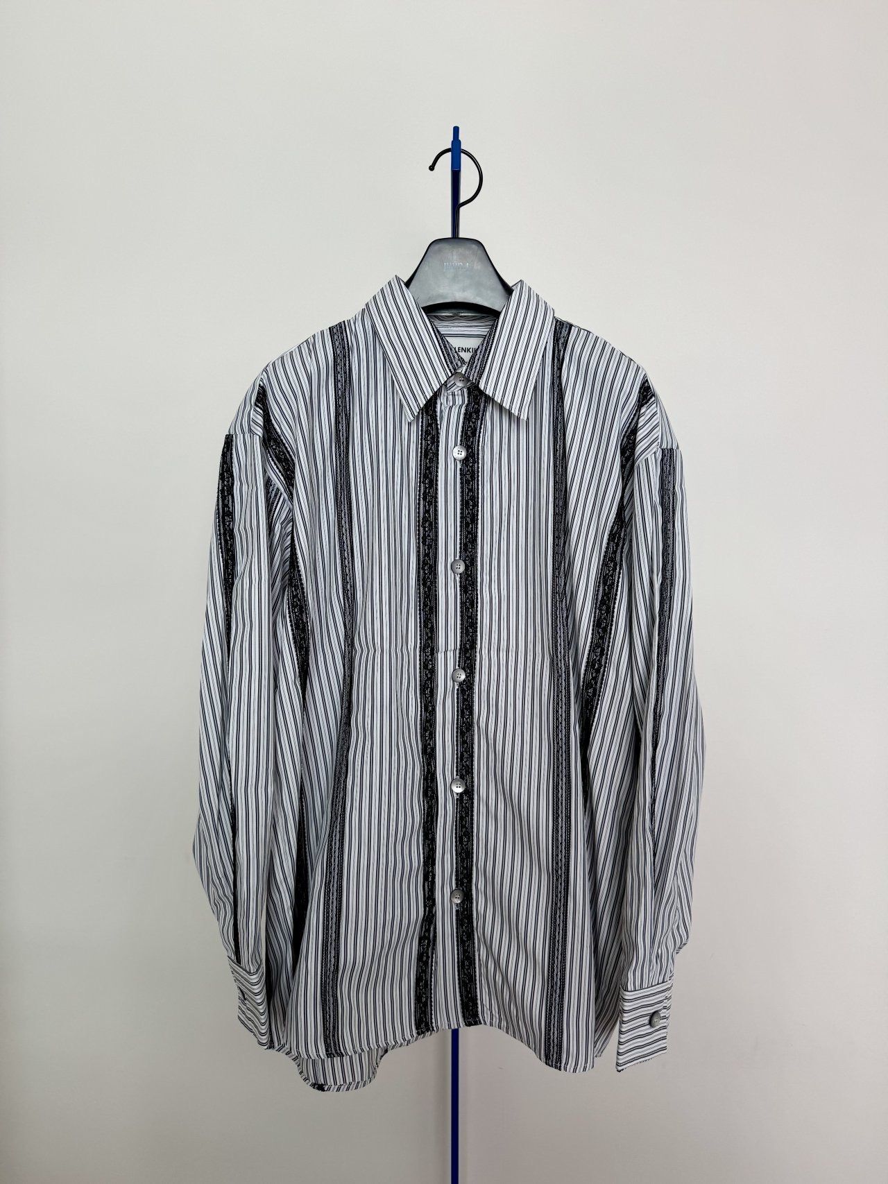 直間拼喱士長袖恤衫 MALENKII-163S