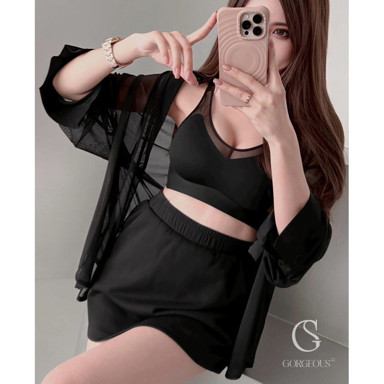 G1380「網紗W型內衣」