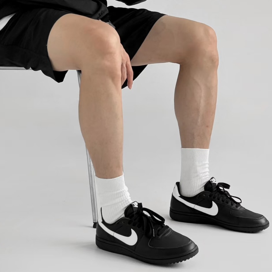 NIKE FIELD GENERAL 82 BODE平替款 AMBUSH平替款 黑白 德訓鞋 復古休閒鞋 HF3165-001