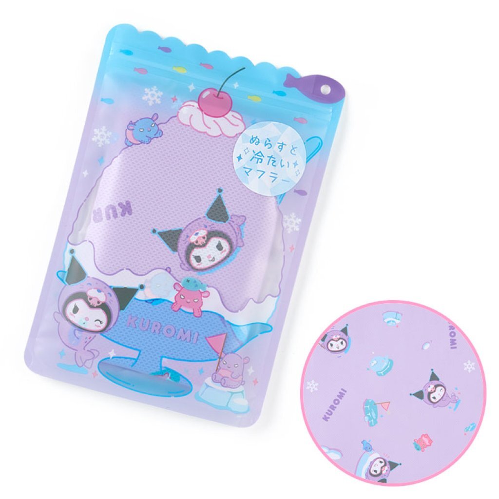 日版Sanrio 冷感巾連收納袋(刨冰系列)