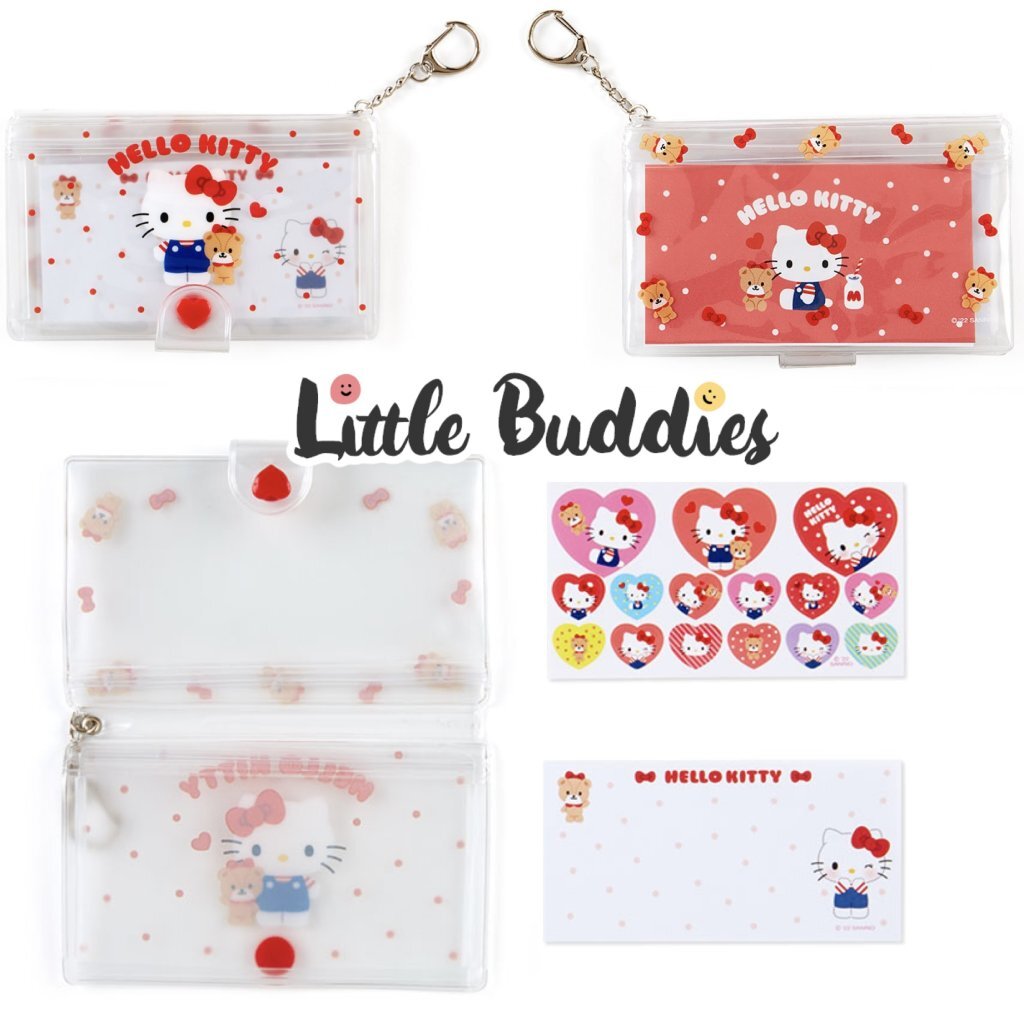 日版Sanrio 便條紙+貼紙保護套裝