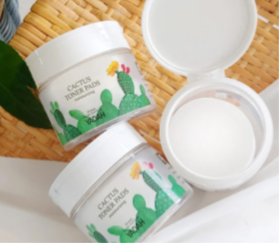 PP-P395-YADAH CACTUS TONER PADS150ml/ 60pads（exp：2027）