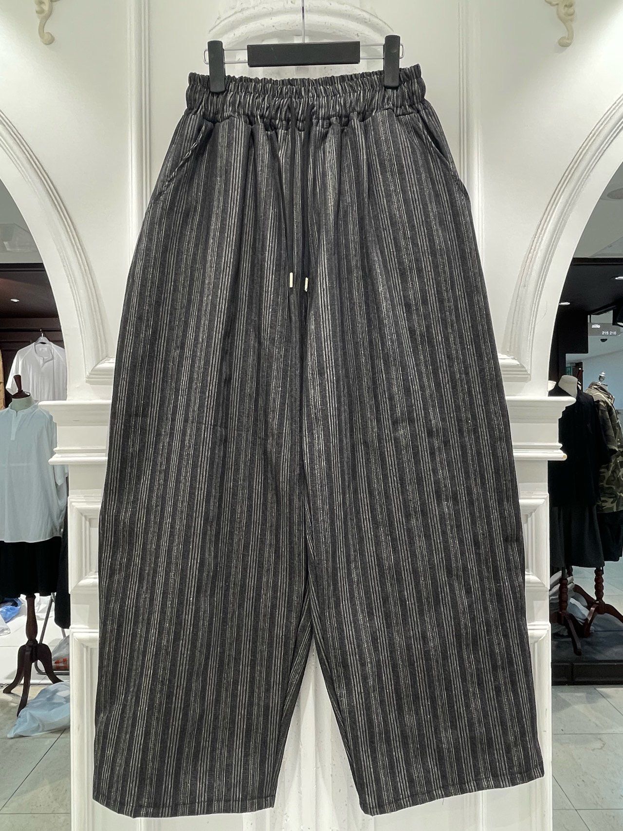 直紋鬆身褲 alife-054P